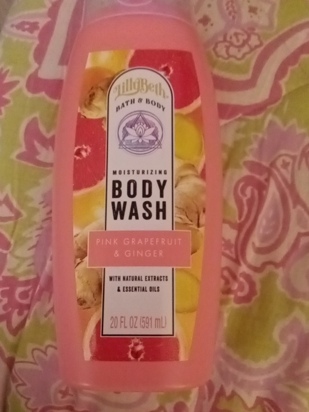 Pink Grapefruit & Ginger Moisturizing Body Wash - Pink